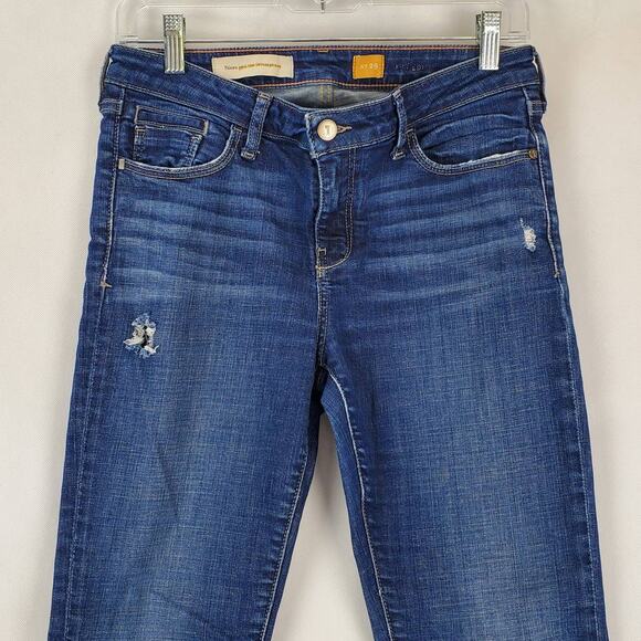 Pilcro and the letterpress Y2K Jeans Size 29 Low Rise Skinny Retro Basic Denim - Picture 3 of 10